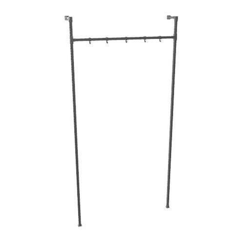 Industriële Steigerbuis Kapstok Chester | Vierkant Zwart 25x, Huis en Inrichting, Woonaccessoires | Kapstokken, Ophalen of Verzenden