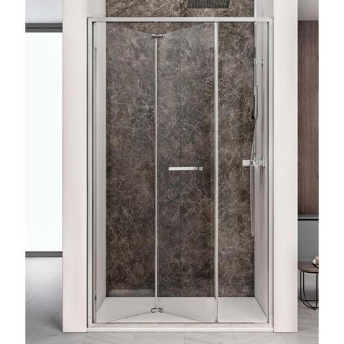 Nisdeur Lacus Ponza Evo Vouwdeur 100x200 Cm Helder Glas, Doe-het-zelf en Verbouw, Sanitair, Ophalen of Verzenden