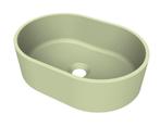 Arcqua Case Opbouw Waskom Ovaal 40x28 Mat Pastel Groen, Doe-het-zelf en Verbouw, Sanitair, Ophalen of Verzenden, Nieuw, Overige typen