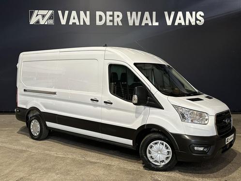 Ford Transit 2.0 TDCI 131pk L3H2 Euro6 Airco | Apple Carplay, Auto's, Bestelauto's, Handgeschakeld, Diesel, Wit, Ford, Airconditioning