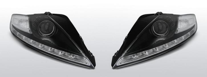Koplampen Angel Eyes | Ford Mondeo MK4 2007-2010 | zwart, Auto-onderdelen, Verlichting, Nieuw, Verzenden