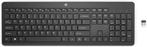 HP 230 - Draadloos Toetsenbord - Zwart, Nieuw, Verzenden