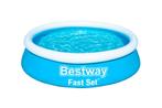 Bestway Kinderzwembad met Opblaasbare Rand 185 x 51 CM, Tuin en Terras, Overige typen, Ophalen of Verzenden