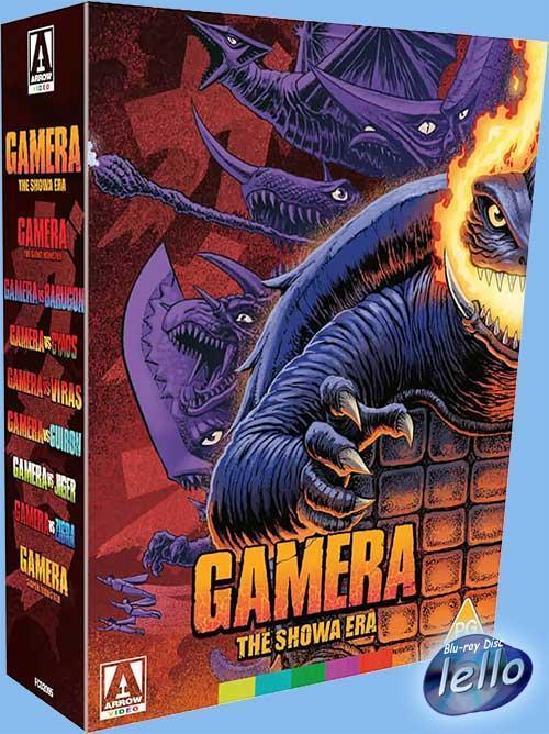 Blu-ray: Gamera: The Showa Era (1965-1980) 4-BD UK Box Set, Cd's en Dvd's, Blu-ray, Nieuw in verpakking, Boxset, Actie, Ophalen of Verzenden