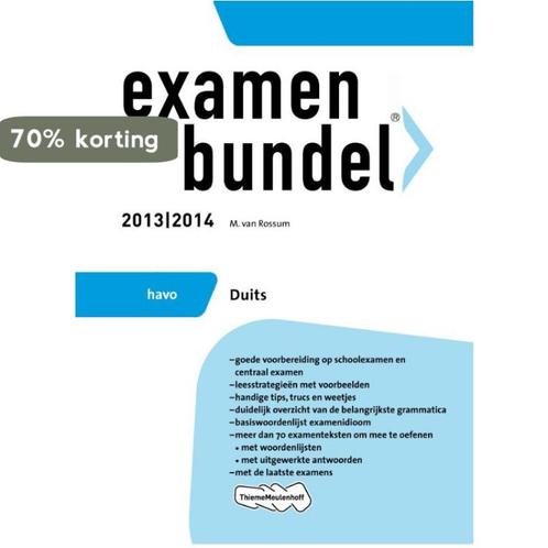 Examenbundel - 2013/2014 HAVO Duits 9789006080155, Boeken, Schoolboeken, Gelezen, Verzenden