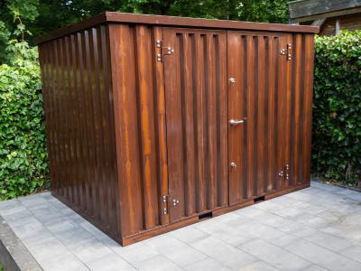 10ft container | Goedkoop extra opslag | Houtlook | goedkoop, Doe-het-zelf en Verbouw, Containers