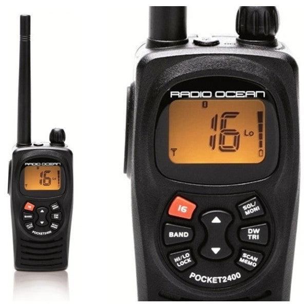 Bieden: Radio Ocean Pocket 2400 Portable VHF, Watersport en Boten, Navigatiemiddelen en Scheepselektronica, Nieuw, Ophalen of Verzenden