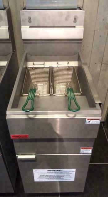 Gasfriteuse Amerikaanse high power friteuse frituur frietpan, Zakelijke goederen, Horeca | Keukenapparatuur, Nieuw in verpakking