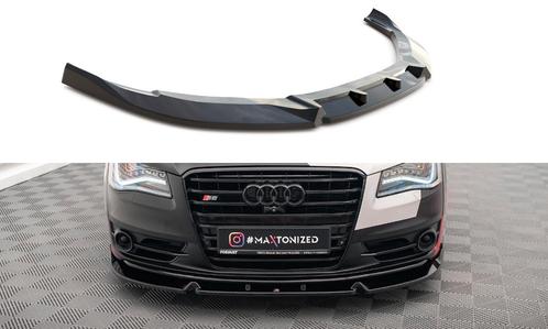 Voorspoiler V.2 Audi S8 D4 Maxton Glans Zwart, Auto-onderdelen, Carrosserie en Plaatwerk, Ophalen of Verzenden