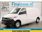 Vw Transporter 2.0 TDI L2H1 Airco Cruise Navi TrekH €271pm, Volkswagen, Wit, Nieuw, Lease