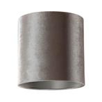 Velours lampenkap taupe 35/35/20, Huis en Inrichting, Lampen | Lampenkappen, Rond, Nieuw, Minder dan 25 cm, Overige kleuren