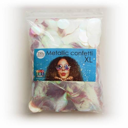 Parelmoer Confetti Metallic 250gr, Hobby en Vrije tijd, Feestartikelen, Nieuw, Verzenden