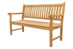VDG Teakhouten tuinbank Patrick - 150 cm., Tuin en Terras, Tuinbanken, Verzenden, Nieuw, Hout