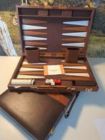 Bordspel - Twee vintage Backgammon Koffers - Backgammon