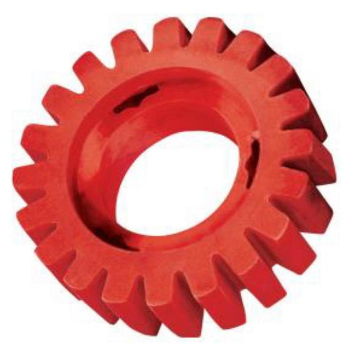 Dynabrade Red-tred Eraser Wheel D-92255, Doe-het-zelf en Verbouw, Schildersmaterialen, Nieuw, Ophalen of Verzenden