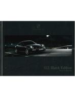 2012 PORSCHE 911 BLACK EDITION HARDCOVER BROCHURE ENGELS, Boeken, Auto's | Folders en Tijdschriften, Nieuw, Porsche, Author