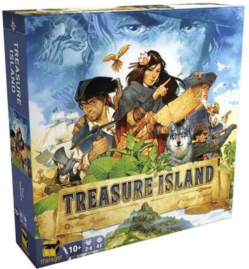 Treasure Island - Bordspel | Matagot - Gezelschapsspellen, Hobby en Vrije tijd, Gezelschapsspellen | Bordspellen, Nieuw, Verzenden