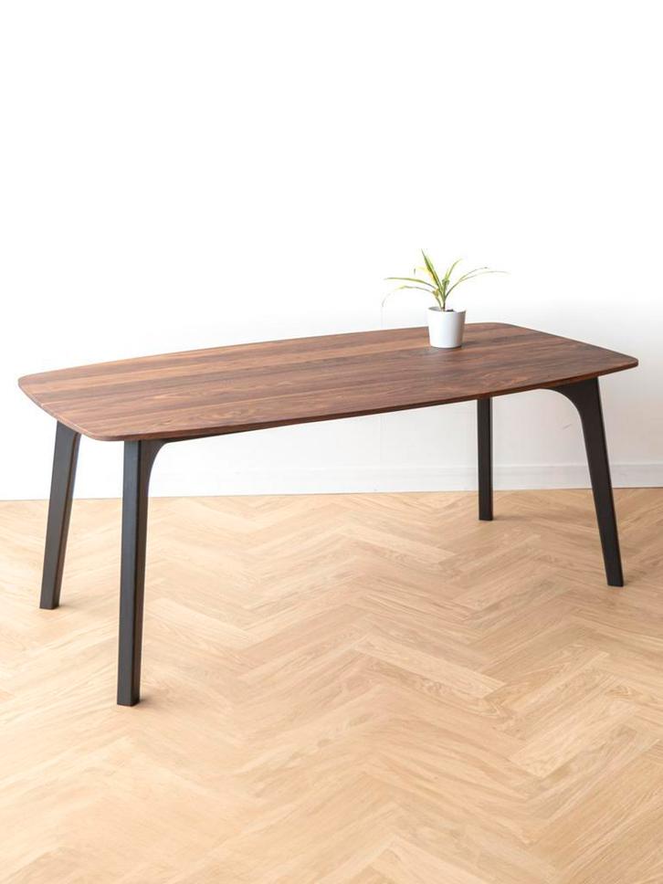 Eettafel massief notenhout | Deens ovale tafel, Huis en Inrichting, Tafels | Eettafels, 50 tot 100 cm, 150 tot 200 cm, Ovaal, Nieuw