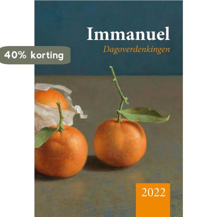 Immanuel dagoverdenkingen 2022 9789085203360, Boeken, Godsdienst en Theologie, Gelezen, Verzenden