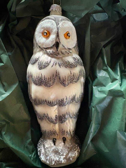 Krebs: uil kerstornament/ kerstbal - Kerstdecoratie Krebs -, Diversen, Kerst