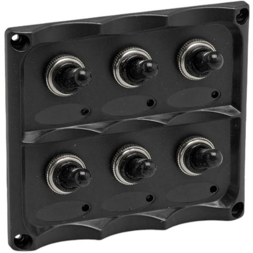 Schakelpaneel Boot 12V met 6 Schakelaars 110x100mm, Watersport en Boten, Accessoires en Onderhoud, Ophalen of Verzenden