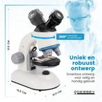 2dekans | ODESSEY Julius Microscoop – 1200X Vergroting, 360°, Kinderen en Baby's, Speelgoed | Educatief en Creatief, Ophalen of Verzenden