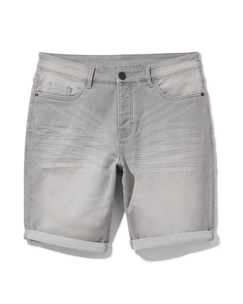 HEMA Heren short jogdenim grijs van €30 voor €9 sale, Kleding | Heren, Overige Herenkleding, Nieuw, Verzenden