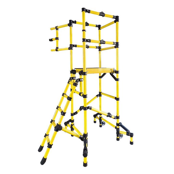 Kunstof Carbon podium - kamer/rolsteiger 3.5 mtr WH, Doe-het-zelf en Verbouw, Steigers, Rolsteiger of Kamersteiger, Nieuw, Verzenden