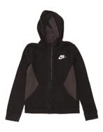 NIKE Boys Zip Hoodie Sweater 10-11 Years Medium Black, Verzenden, Nieuw