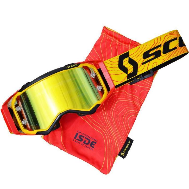 Crossbril Scott Prospect - 6 days Spain Limited edition, Motoren, Kleding | Motorkleding, Nieuw met kaartje, Motorcrosskleding