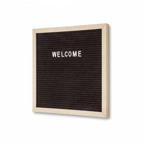 Letterbord met Lichtbruine Lijst - 30 x 30 cm, Zakelijke goederen, Kantoor en Winkelinrichting | Kantoorartikelen