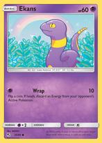 Ekans 25/68 Hidden Fates, Hobby en Vrije tijd, Verzamelkaartspellen | Pokémon, Ophalen of Verzenden, Nieuw, Losse kaart, Foil