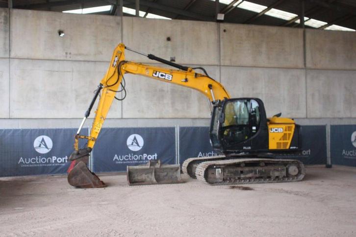 Veiling: Rupsgraafmachine JCB JS131LC Diesel 55kW 2018, Zakelijke goederen, Machines en Bouw | Kranen en Graafmachines, Graafmachine