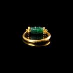 Oud-Romeins, Keizerrijk Ring met Romeinse groene glazen