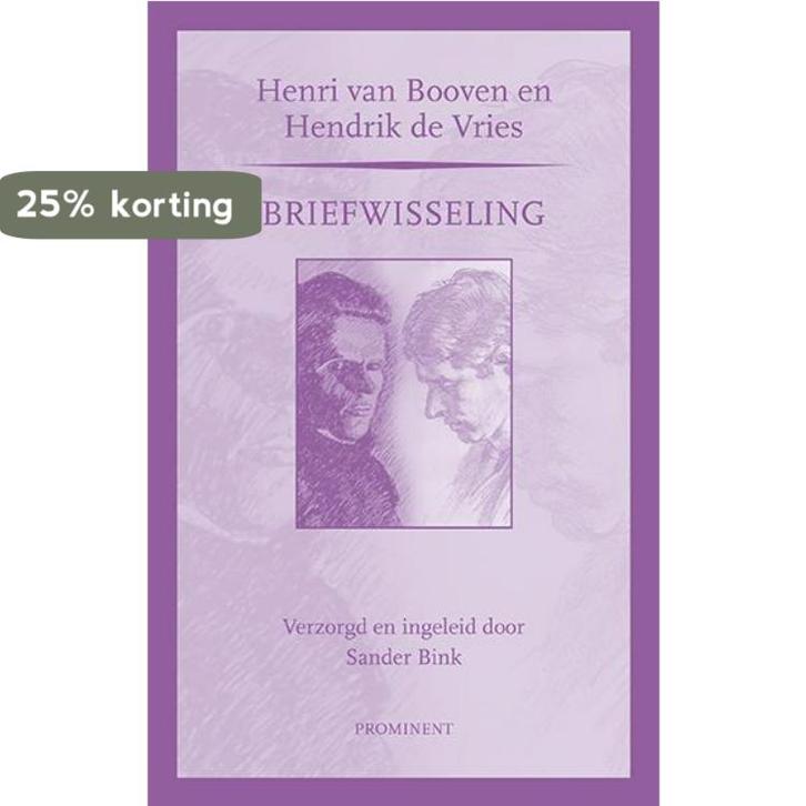 Prominent-reeks 7 -  Briefwisseling Henri van Booven en, Boeken, Overige Boeken, Zo goed als nieuw, Verzenden
