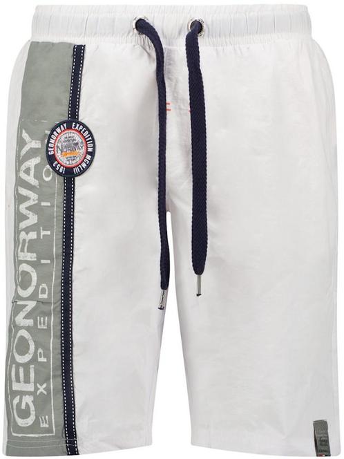 Geographical Norway Zwembroek Qweenishi Wit, Kleding | Heren, Badmode en Zwemkleding, Wit, Verzenden