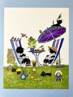 Fiep Westendorp (1916-2004) - Jip en Janneke in the garden, Antiek en Kunst