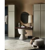 WOOOD Romee Organische Spiegel - Metaal - Zwart - 100x70x4, Verzenden, Nieuw