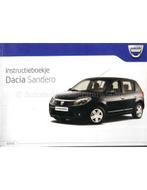 2008 DACIA SANDERO INSTRUCTIEBOEKJE NEDERLANDS, Auto diversen, Handleidingen en Instructieboekjes