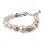 Parel - Zilver - Armband - Italiaans vakmanschap, Nieuw