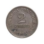 Portugal. República. 2 Centavos 1918 - Ferro - Escassa