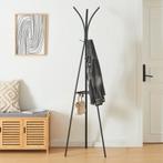 Kledingrek Vevelstad kapstok 181x52,5x52,5 cm zwart [en.casa, Verzenden, Nieuw