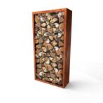 Geroba houtopslag Egura C5 1000x385x2000mm - Cortenstaal, Verzenden, Nieuw