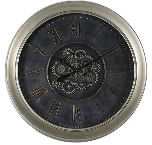 Klok Maddox Messing 80 cm, Huis en Inrichting, Woonaccessoires | Klokken, Ophalen of Verzenden