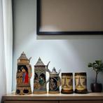 Vitnage Beer Steins & Music Box - Bierpul - Keramiek, Glas