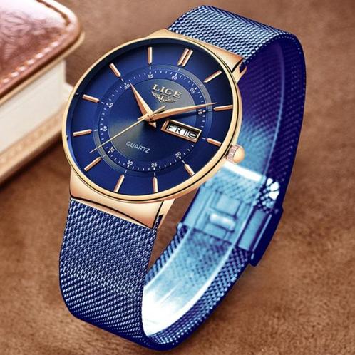 Kwarts Uurwerk Heren - Anoloog Luxe Horloge voor Mannen, Sieraden, Tassen en Uiterlijk, Smartwatches, Nieuw, Verzenden
