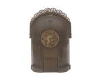 Een Art Nouveau metalen pendule, begin 20e eeuw, Huis en Inrichting, Woonaccessoires | Klokken, Gebruikt