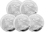 5 Troy Ounce - Zilver .999 - Noahs Arch 2025 - 155,5 gram -