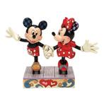 Mickey and Minnie Mouse Roller Skating 14 cm, Verzamelen, Ophalen of Verzenden, Nieuw