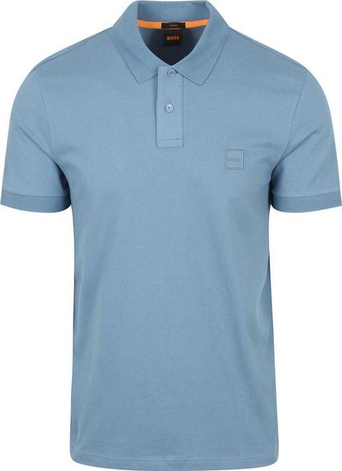 BOSS Passenger Polo Open Blauw maat XXL Heren, Kleding | Heren, Polo's, Blauw, Nieuw, Overige maten, Verzenden